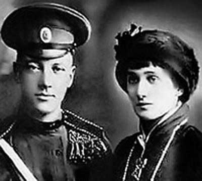 Николай Гумилев и Анна Ахматова.